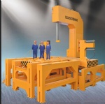 Large size vertical Band saw